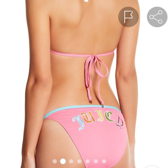 Juicy Couture Other - Juice Couture Pink Triangle Bikini